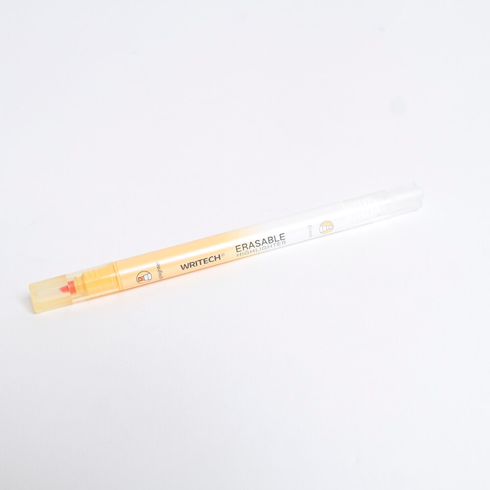 Writech, Highlighters, Art & School, Chisel Tip, Erasable, 715055, Neon Orange